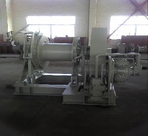 electric hydraulic mooring winch