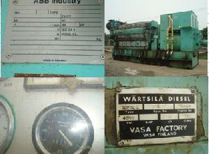 Used 2 X 5 Mw Wartsila Generating Station