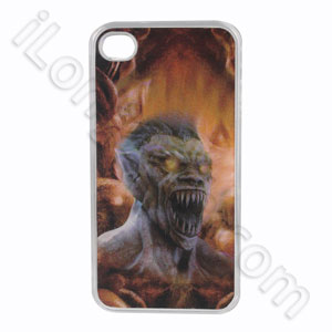 iphone 4 3d mobile hard plastic cases monster11