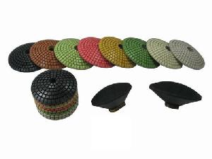 convex polishing pads stone