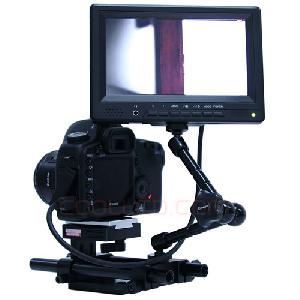 7 Inch On Camera Hd Lcd Field Monitor W / Hdmi In Hdmi Out Component In Composite In