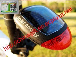 Solar Led Caution Light / Bicycle Tail Light