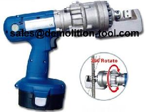 Hand Held Battery Powered Rebar Cutter, Handy Rebar Cutter And Hand Held Bar Cutting Machine