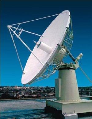 Antenna Dish Positioning Adjustment By Electric Screw Jacks