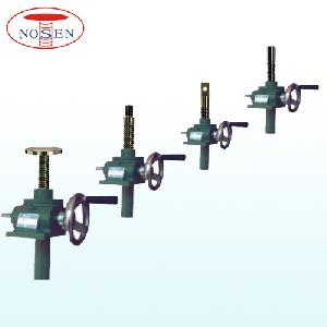 manually worm gear screw jack