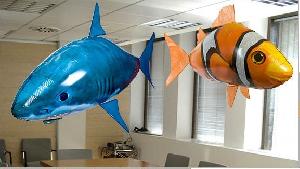 Air Swimmers Shark / Remote Control Fish / Rc Flying Shark