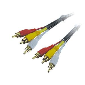 audio cable 2xrca plug molding