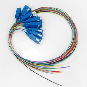 Fiber Opotic 12 Color Sc / Upc Pigtail Single Mode