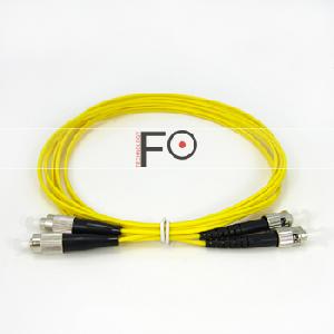 simplex st fc fiber optic patch cord mm