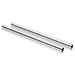 silver aluminum alloy 15mm rod 40cm 16inch