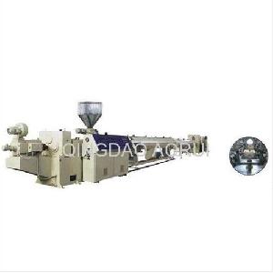 plastic pipe extrusion line