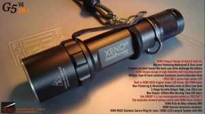 Classic Design Xeno G5 Led Flashlight