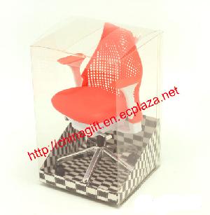 colorful mini office chair cellphone holder