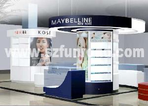 Cosmetic Dispaly Showcase , Kiosk With Led Lihgt