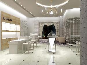 Elegant Jewelry Display Showcase