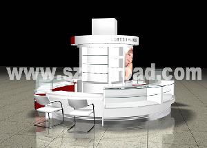High Quality Elegant Design Display Kiosk For Suppermaker Use