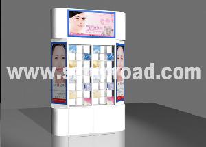 Jewelry Dispaly Stand / Kiosk Made Of Acrylic , Tempered Glass , Mdf , Various Color