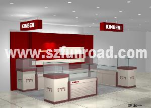 Mdf , Tempered Glass , Acrylic Display Showcase For Jewelry, Watch, Glasses