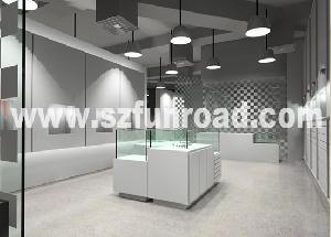Funraod Jewelry Display Showcase With Elegant Design
