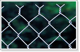 Plastic Sprayed Chain Wire Fencing