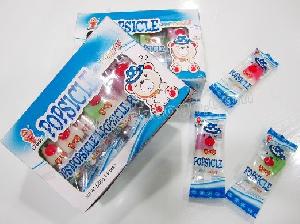 18g Popsicle Carrageenan Candy / Yummy Soft Candy In Single Printed Plastic Bag