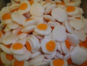 2lbs Mini Fried Egg Fresh Gummy Candy Gummi Candies