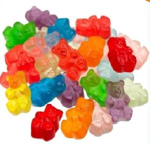 Bulk Gummy Bears Candy Gummi Candies 2 Pound In Plastic Bag