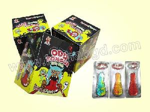 Oem Tongue And Lips Shaped Gummy Candy With Press Packed / Halal Candy / Sweets / Jelly