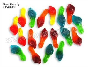 snail gummy candy soft gelatin gummies