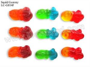 Squid Shape Gummies / Gelatin Candy / Gummy Candy