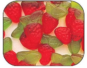 strawberry shaped gummy candy halal gummies