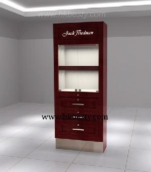 High End Jewelry Display Cabinet With Led Strips