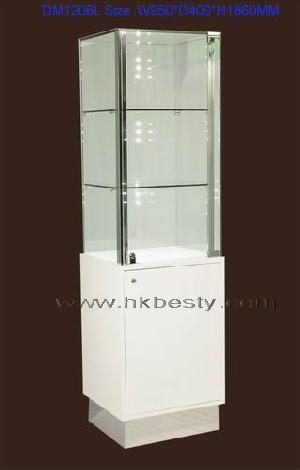 Luxus Jewelry Mirrored Diaplay Cabinet In Jewelry Store