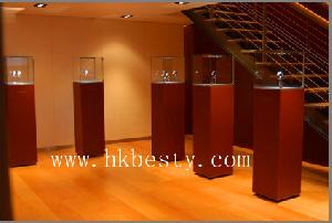 Sell Famous Jewelry Display Tower Case With Super Bright Led Lighting