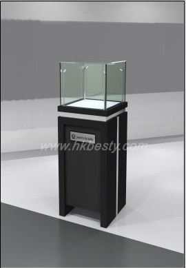 Watch Shop Display Tower Showcase With Super Bright Led Lighting
