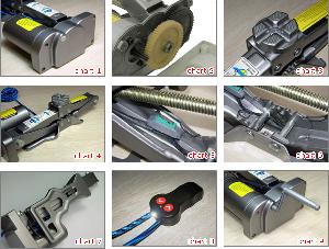 12v Electric Scissor Car Screw Jack Configurations