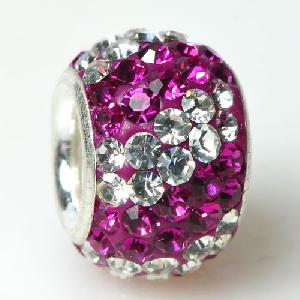 wholesale purple crystal rhinestone beads