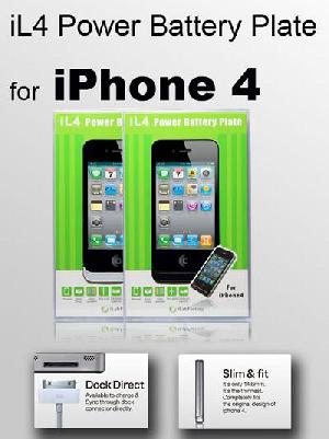 1500 Mah Il4 Power Battery Charger Plate For Iphone 4