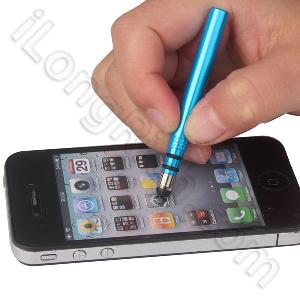 Color Aluminium Metal Touch Pen Stylus For Iphone / Mobilephone Red