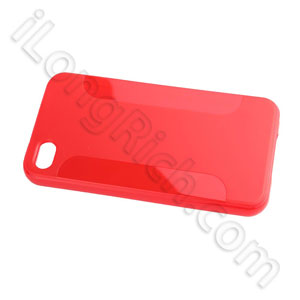 Elegance Series Tpu Cases For Iphone 4s Red