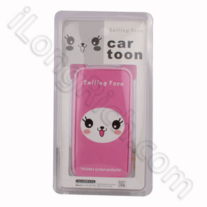 Good Quality Iphone 4 For Smiling Face Series Tpu Cases Smf04