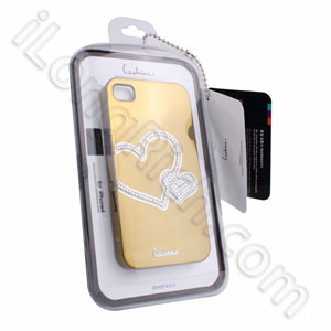 Iphone 4 For Electroplate Series Hard Plastic Cases El02