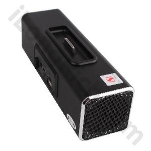 Portable Multifunction Af Digital Speaker For Iphone / Ipod / Others Digital Products Black2