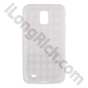 Rhombus Series Tpu Cases For Samsung I727 Clear