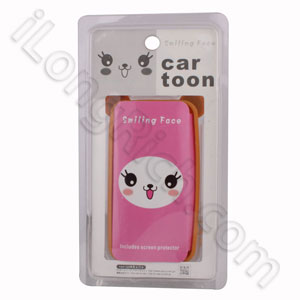 Smiling Face Series Tpu Cases For Iphone 4 Smf01