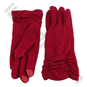 Touch Gloves For Iphone / Ipad / Other Touch Screen Mobilephone-red Short