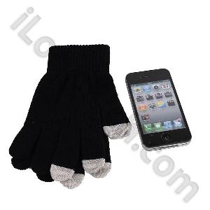 Touch Gloves For Iphone Ipad Other Touch Screen Mobilephone-black