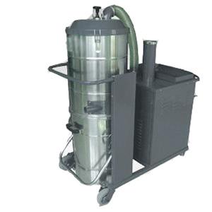 Industrial Vacuum Machine That Cleans Cement Floor