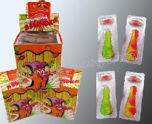 Russian Candy Gummmies In Lips And Tongue Shaped With Press Package And Desplay Box