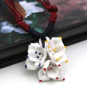 ceramic necklaces